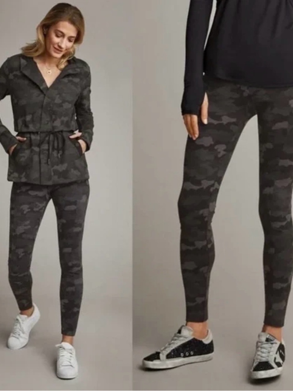 Cabi Camo Print ATC Leggings  size Large